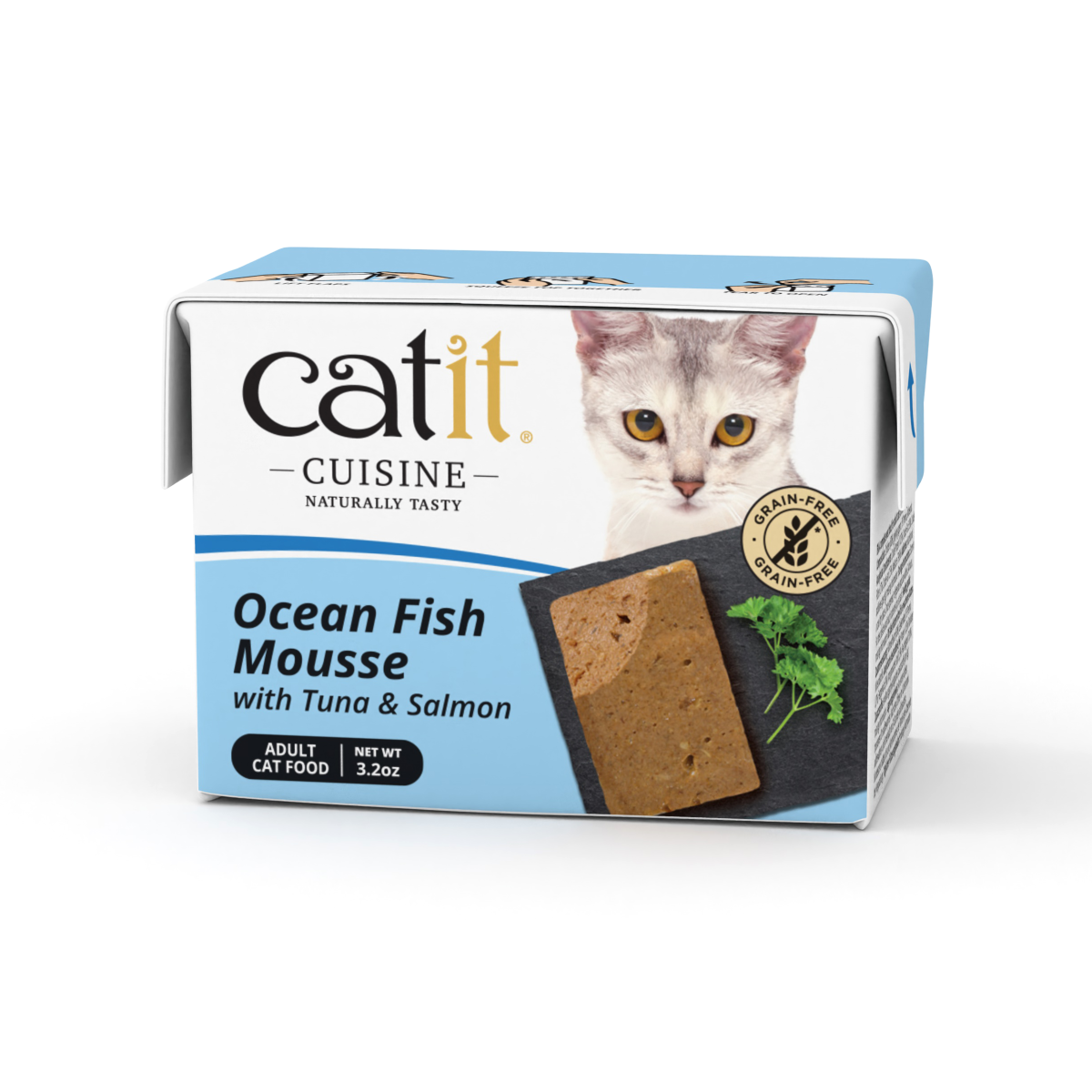 Catit Cuisine Ocean Fish Mousse with Tuna & Salmon, 90 g Tetra, Catit Cuisine Ocean Fish Mousse with Tuna & Salmon, 90 g Tetra,