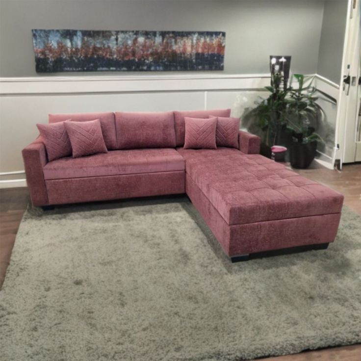 6 Seater Classic L shaped Sofa