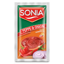 SONIA PEPPER AND ONION 65G X50