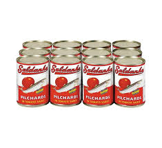 SALDANHA PILCHARDS TOMATO 12X400G