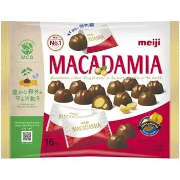 Meiji Macadamia Chocolate Pouch