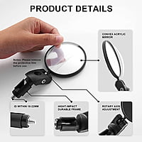 Mirror End 360° Rotating (one pair) Mirror End 360° Rotating (one pair)