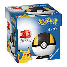 Pokemon Ultra Ball 3D Puzzle - 54pcs