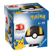 Pokemon Ultra Ball 3D Puzzle - 54pcs