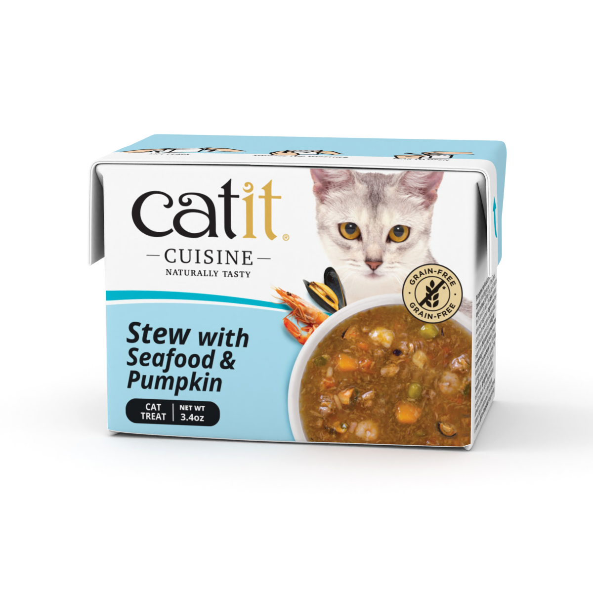 Catit Cuisine Seafood Stew with Pumpkin, 95 g Tetra Catit Cuisine Seafood Stew with Pumpkin, 95 g Tetra