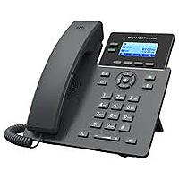 Grandstream 2-Line Carrier Desk Phone 2x Gigabit Ethernet ports, Supports POE