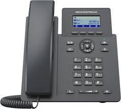 Grandstream 2-Line Carrier Desk Phone 2x Gigabit Ethernet ports, Supports POE