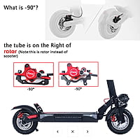 Zoom Hydraulic Brake Kit With Sensor Red