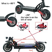 Zoom Hydraulic Brake Kit With Sensor Black