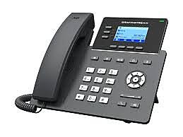 Grandstream 3-Line Gigabit Carrier Desk Phone PoE support