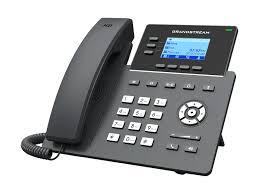 Grandstream 3-Line Gigabit Carrier Desk Phone PoE support