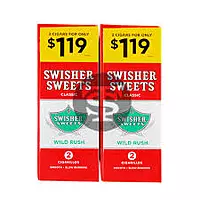 SWISHER SWEETS CIGARILLOS $1.19 (60 CIGARS)