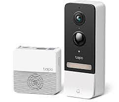 TP-Link Tapo Smart Video Doorbell Camera Kit Tapo D230S1