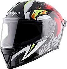 VEGA BOLT SPEEDX BLACK RED M/V (M)