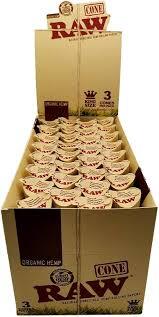Raw cones king size 3 pack