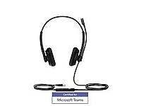 Yealink UH34 Dual Earpiece USB Headset With Leatherette EarCushions Teams Edition