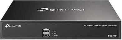 TP-Link VIGI 4-Channel 4K H.265+ Network Video Recorder