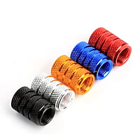 Aluminium valve caps Color: silver , black ,blue , red, purple , yellow  2pcs