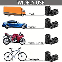 Aluminium valve caps Color: silver , black ,blue , red, purple , yellow  2pcs