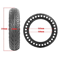 Tire Solid Honeycomb 8.5x2 Black