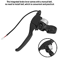 Electric Scooter Brake Handle with Bell Ring