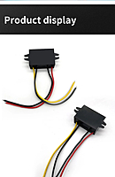 DC-DC Converter 15-80V DC to 12V DC 2A 24W