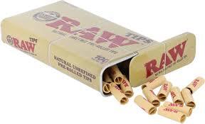 Raw pre-rolled tips metal case