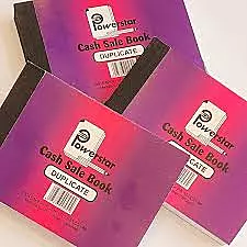A6 CASH SALE BOOK DUPLICATE 100 LEAVES