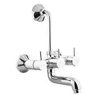 Wall Mixer with Provision for Overhead Shower with Long Bend Pipe, Part Code 6914 Wall Mixer with Provision for Overhead Shower with Long Bend Pipe, Part Code 6914