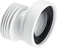 WCPAN-Connector-Offset- PARTCODE V62245 LENGTH 125MM DIA110MM MATERIAL PLASTIC COLOUR WHITE