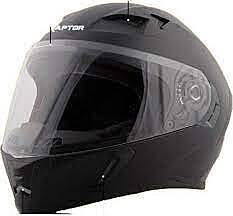 STEELBIRD SBA-21 RAPTOR GLOSSY BLACK C/V (L)