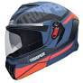 STUDDS TROOPER D1 MATT BLUE N8 PINK D/V (M)