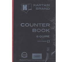 OP COUNTER BOOK CB005 A4 6Q