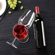 4TH STREET RED GLASS SINGLE TOT