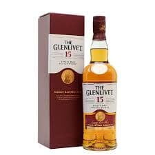 GLENLIVET SINGLE MALT 15YRS 1L