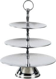 STAINLESS STEEL SERVING DISH STAND