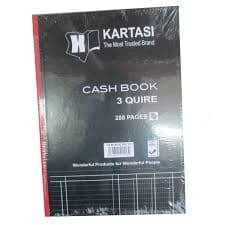 KARTASI CASH BOOK 3QUIER 288p REF213