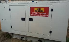 GENERATOR FOR HIRE