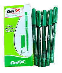 GELX GEL PENS - GREEN