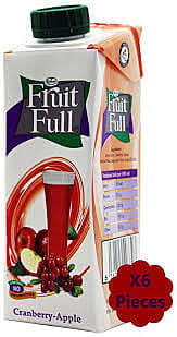 Fruitfull Tetra Pak Cranberry-Apple 250ml