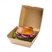 BURGER TAKE AWAY BOX