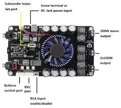 BLUETOOTH AMPLIFIER 2.1