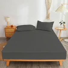 BED SHEET GREY 5X6FT