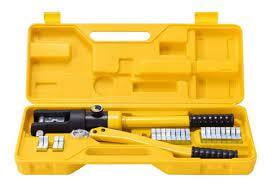 Ponchadora Hidráulica 16 Tons con Juego de 26 dados