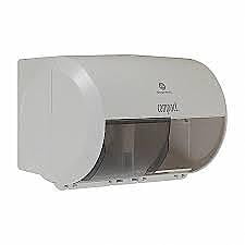 Dispensador de Papel Higiénico marca GEORGIA-PACIFIC, Material Plástico, Color Blanco