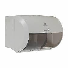 Dispensador de Papel Higiénico marca GEORGIA-PACIFIC, Material Plástico, Color Blanco Dispensador de Papel Higiénico marca GEORGIA-PACIFIC, Material Plástico, Color Blanco