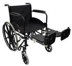 Silla de Ruedas con Descansapiés Desmontable Silla de Ruedas con Descansapiés Desmontable