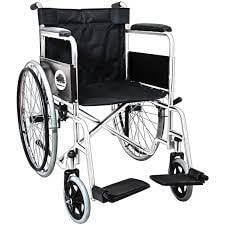 Silla de Ruedas Cromada Silla de Ruedas Cromada