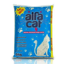 Alfa cat 12 kg la Mejor Arena para Gato; Aglutinante y deodorizante Alfa cat 12 kg la Mejor Arena para Gato; Aglutinante y deodorizante