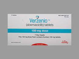 VERZENIO 150 MG 56 TABLETAS. Abemaciclib VERZENIO 150 MG 56 TABLETAS. Abemaciclib
